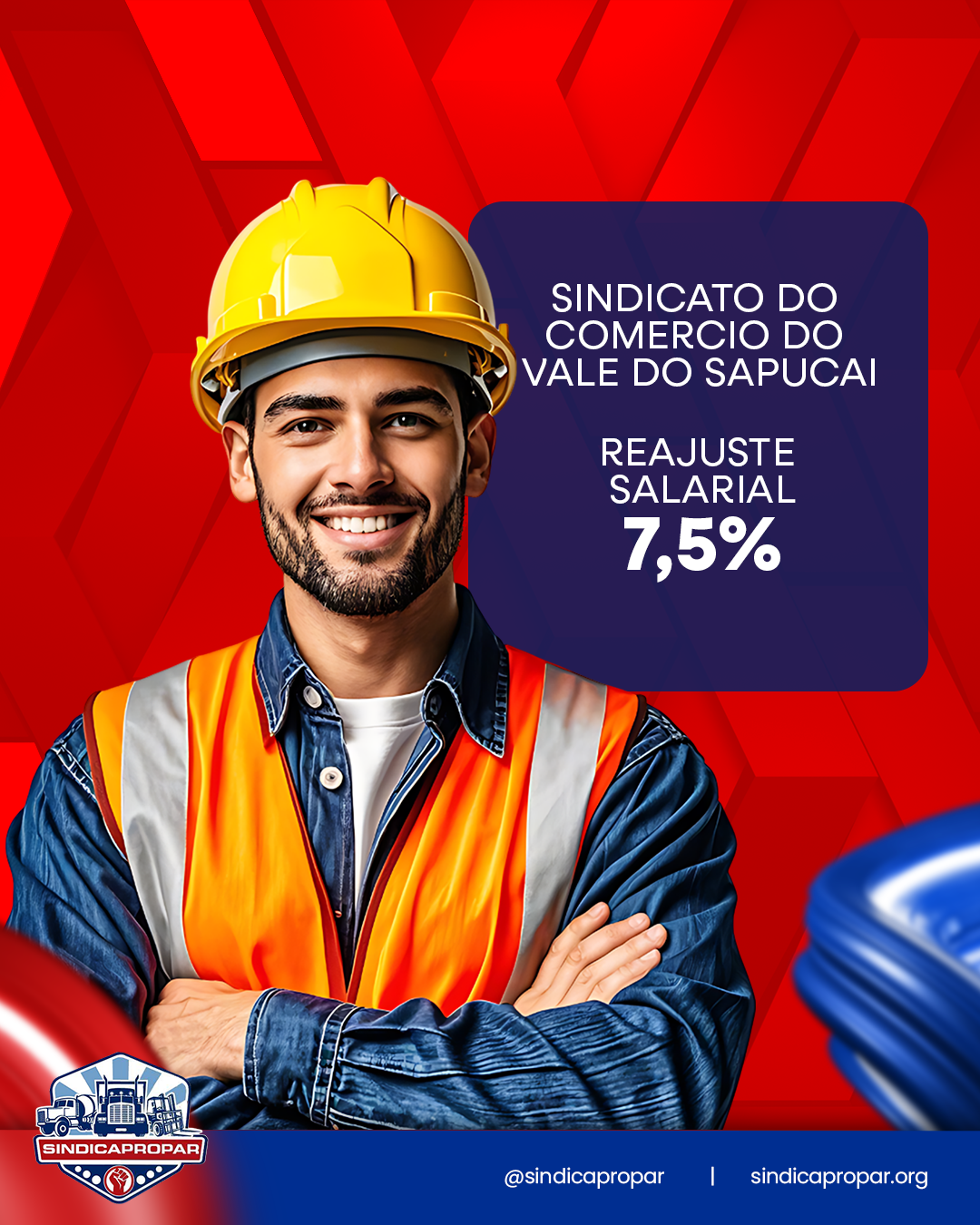 A Diretoria do Sindicapropar acaba de negociar uma incrível Convenção Coletiva com o Sindivale!